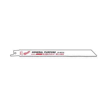 SAWZALL™ THIN-KERF™ MULTI MATERIAL BLADE 8" 8/12TPI 5PK