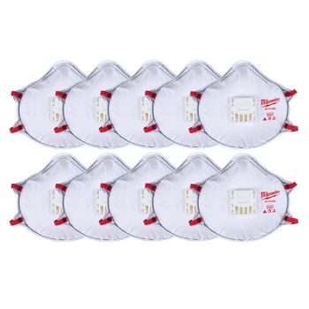 N95 Valved Respirator 10PK
