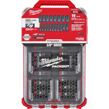 3/8" SHOCKWAVE Impact Duty™ 套筒組 (19 個)