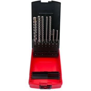 SDS+ Drill Bit Set MX4 7PC (5/6/6/8/8/10/12MM)