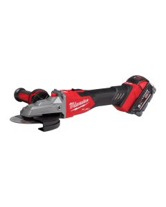 M18 FUEL™ 125mm Flathead Braking Grinder with slide switch