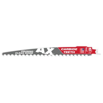 SAWZALL™ AX™ 9" 3TPI 碳化鎢修枝鋸片  (1 片裝) 