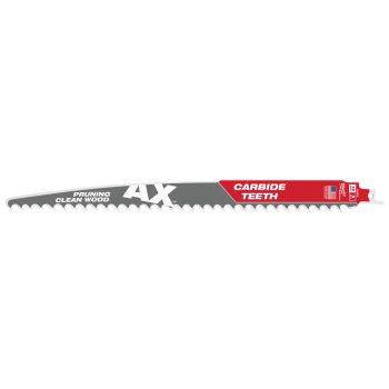 SAWZALL™ AX™ 12" 3TPI 碳化鎢修枝鋸片  (1 片裝) 