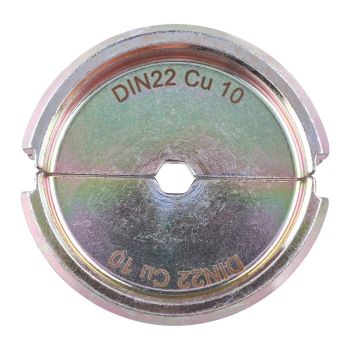 CRIMPING DIE DIN22 CU 10