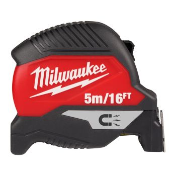 5m/16ft Compact Magnetic Tape Measure