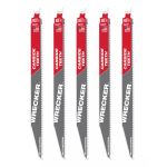 SAWZALL™ THE WRECKER™ with Carbide Teeth Blade 12" 6TPI 5PK