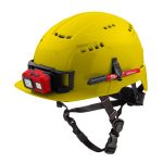 Front Brim Vented Helmet with BOLT™ Class C - Yellow