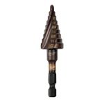 SHOCKWAVE™ STEP DRILL BIT 9 steps size 4mm - 20mm