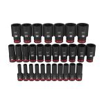 1/2" DRIVE SHOCKWAVE™ Impact Duty™ Metric DEEP Socket Set - 29PC