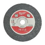 ABRASIVE METAL CUTTING WHEEL 76mm x 10mm x 1.0mm 5PK