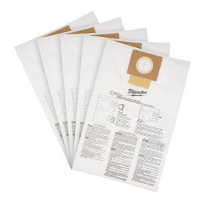 Fleece Dust Bags - 23L (6G) (5PK) for M18 FVC23L