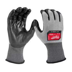 HIGH DEXTERITY POLYURETHANE DIPPED GLOVES CUT LEVEL 3 SIZE S