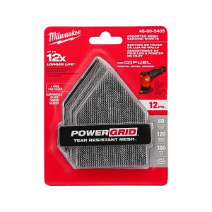 Assorted Pentagon Mesh Sanding Sheets Kit - 13PC