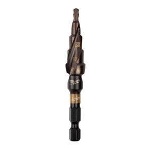 SHOCKWAVE™ STEP DRILL BIT 5 steps size 4mm - 12mm