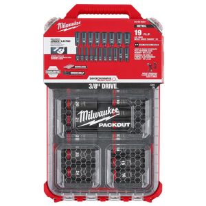3/8" SHOCKWAVE Impact Duty™ 套筒組 (19 個)