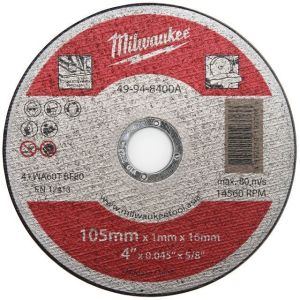 ABRASIVE METAL CUTTING WHEEL - 105mm x 1mm 1PK