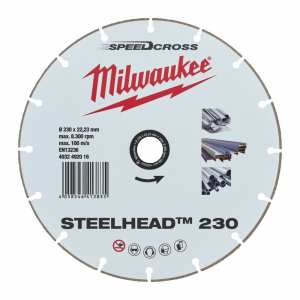 SPEEDCROSS™ STEELHEAD™ Metal Cutting Blades - 230mm x 22.2mm