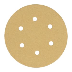 150MM SANDING SHEETS 6 HOLES 50PK