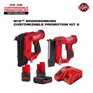 M12 Woodworking Customizable Promotion Kit 2