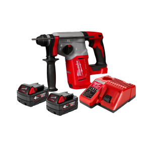 2025 REDSTART M18 Brushless 26mm SDS-PLUS Rotary Hammer Dual Battery Kit